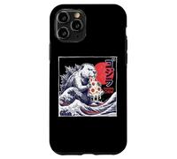 Colossal Chew Kaiju Beaver Pizza Monster Japan Art Case for iPhone 11 Pro