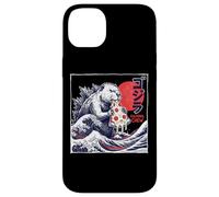 Colossal Chew Kaiju Beaver Pizza Monster Japan Art Case for iPhone 14 Plus