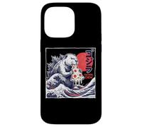 Colossal Chew Kaiju Beaver Pizza Monster Japan Art Case for iPhone 14 Pro Max