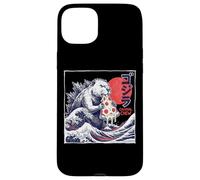 Colossal Chew Kaiju Beaver Pizza Monster Japan Art Case for iPhone 15 Plus