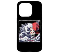 Colossal Chew Kaiju Beaver Pizza Monster Japan Art Case for iPhone 15 Pro
