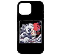 Colossal Chew Kaiju Beaver Pizza Monster Japan Art Case for iPhone 16 Pro Max