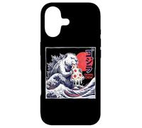 Colossal Chew Kaiju Beaver Pizza Monster Japan Art Case for iPhone 17