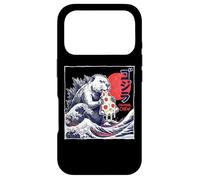 Colossal Chew Kaiju Beaver Pizza Monster Japan Art Case for iPhone 17 Pro