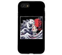 Colossal Chew Kaiju Beaver Pizza Monster Japan Art Case for iPhone SE (2020) / 7/8