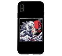 Colossal Chew Kaiju Beaver Pizza Monster Japan Art Case for iPhone XS Max