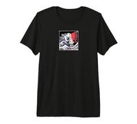 Colossal Chew Kaiju Beaver Pizza Monster Japan Art Premium T-Shirt