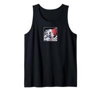 Colossal Chew Kaiju Beaver Pizza Monster Japan Art Tank Top