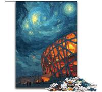 Colosseum at Night Jigsaw Puzzles for Teenagers 1000 Piece, Stress Reliever Staycation Kill Time Enhance Love between Couples (26x38cm)