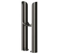 Colosseum Floor Mounting Feet for Double Panel Radiators | Raw Metal | Mild Steel