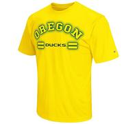 Colosseum NCAA Men's Haze Performance T-Shirt-Oregon Ducks-XL