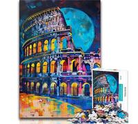 Colosseum Puzzles for Adults Teens 1000 Pieces,Help The Brain Exercise Addictive Toys to Cultivate Patience Suitable for Couples (75x50cm)