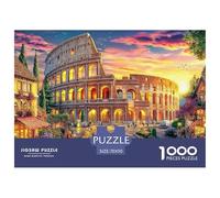 Colosseum_ Rome 1000 Piece Jigsaw Puzzle for Adults And Kids-Challenging Hard Puzzle Game,Home Decoration & Family Fun 70x50cm/1000pcs