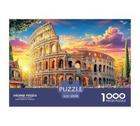 Colosseum_ Rome 1000 Piece Jigsaw Puzzle for Adults And Kids-Challenging Hard Puzzle Game,Home Decoration & Family Fun 52x38cm/1000pcs