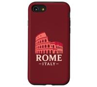 Colosseum Rome Italy Architecture History Vibes Minimalist Case for iPhone SE (2020) / 7 / 8