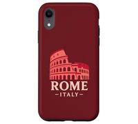 Colosseum Rome Italy Architecture History Vibes Minimalist Case for iPhone XR