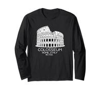 Colosseum Rome Italy Souvenir Flavian Amphitheatre Italian Long Sleeve T-Shirt
