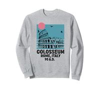 Colosseum Rome Italy Souvenir Flavian Amphitheatre Italian Sweatshirt