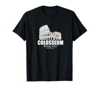 Colosseum Rome Italy Souvenir Flavian Amphitheatre Skyline T-Shirt