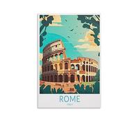 Colosseum Rome Italy Vintage Travel Posters Landscape 08x12inch(20x30cm) Wall Art Picture Print Canvas Art Poster Modern Family Bedroom Decor Posters