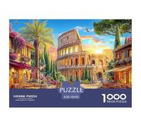 Colosseum_ Rome Jigsaw Puzzles, 1000 Pieces Impossible Puzzle Challenge Toy for Adults& Kids Age 12 Years Up 70x50cm/1000pcs