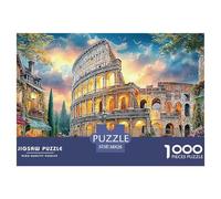 Colosseum SunsetEpic 1000-Piece Jigsaw Puzzles for Adults The Pinnacle of Impossible, Hard, Difficult Challenging Puzzle Educational Games - These Represent The Apex Gift Jigsaw Puzzles for Adults An