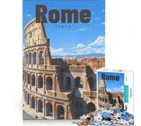 Colosseum Tranquil Sunrise jigsaw 1000 pieces for adults | 38x52cm Impossible game Challenging To Complete Enhance love between couples