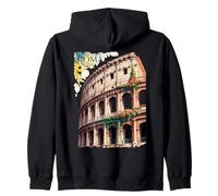 Colosseum Vacation Roma Aeterna Vibes Zip Hoodie