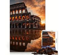 Colosseums Roman Empire Puzzles for Teenagers 1000 Pieces Strong Memory, Firm Joint, Joyful Challenge, Wall Art (50x75cm)