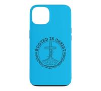 Colossians 2 7 Cross Tree Roots Thorny Vine Graphic Case for iPhone 13