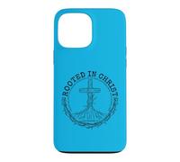 Colossians 2 7 Cross Tree Roots Thorny Vine Graphic Case for iPhone 13 Pro Max
