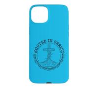 Colossians 2 7 Cross Tree Roots Thorny Vine Graphic Case for iPhone 15 Plus