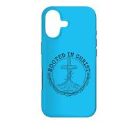Colossians 2 7 Cross Tree Roots Thorny Vine Graphic Case for iPhone 17