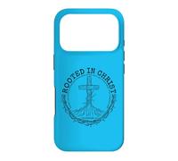 Colossians 2 7 Cross Tree Roots Thorny Vine Graphic Case for iPhone 17 Pro