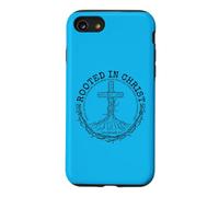 Colossians 2 7 Cross Tree Roots Thorny Vine Graphic Case for iPhone SE (2020) / 7/8