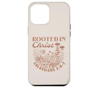 Colossians 2:7 Roots in Christ Scripture Christian Vintage Case for iPhone 12 Pro Max