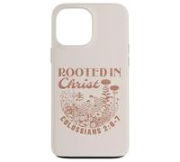 Colossians 2:7 Roots in Christ Scripture Christian Vintage Case for iPhone 13 Pro Max