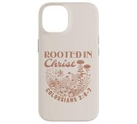 Colossians 2:7 Roots in Christ Scripture Christian Vintage Case for iPhone 14