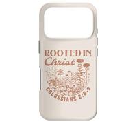 Colossians 2:7 Roots in Christ Scripture Christian Vintage Case for iPhone 17 Pro