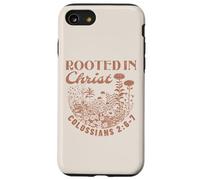 Colossians 2:7 Roots in Christ Scripture Christian Vintage Case for iPhone SE (2020) / 7/8