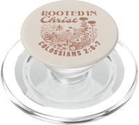 Colossians 2:7 Roots in Christ Scripture Christian Vintage PopSockets PopGrip for MagSafe