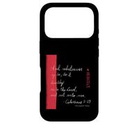 Colossians 3:23 KJV Case for iPhone 17 Pro