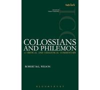 Colossians and Philemon (ICC) (International Critical Commentary)