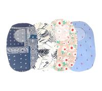 Colostomy Bag Covers - Ostomy Support Garment Pouch Set with 3" Round Opening for Ileostomy Stoma Care, Soft & Breathable Fabric, 4 Pc