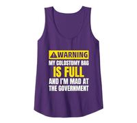 Colostomy Bag Mad At The Government Cringe Terrible Awful Tank Top