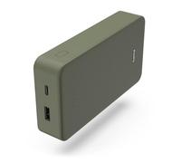 Hama Colour 20 Green 20000Mah Fast Charge Powerbank Usb-A & Usb-C Led Capacity I