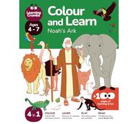 Colour and Learn, Noah’s Ark: Animal alphabet for colouring with fun facts and activities. For kids ages 4, 5, 6, and 7. 4-in-1 Book: colour, learn, play, and read.