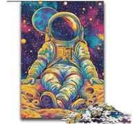 Colour Astronauts 2000 Piece Jigsaw Puzzles for Teenagers Gifts, for Age 14+ Home Art Decor Family Games Christmas Birthday Gifts (70x100cm)