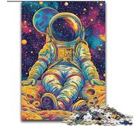 Colour Astronauts Jigsaw Puzzles for Teenagers 1000, Suitable for Ages 14 And Up Family Fun It Is Ideal As A Gift for The Whole Family (50x75cm)