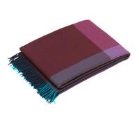 Colour Block Blanket Wolldecke Vitra-Blau-bordeaux - 4055737997464